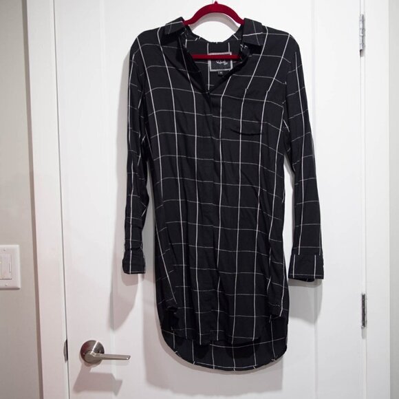 Rails Tops - Rails XS Long Button-Down  Blouse/Shirt-dress